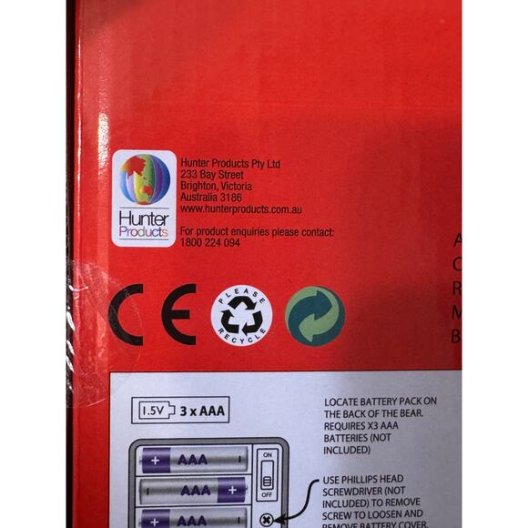 All Better Bear - Talking Boo Boo Pliush Toy Teddy w/ Bandages NEW - Picture 5 of 6